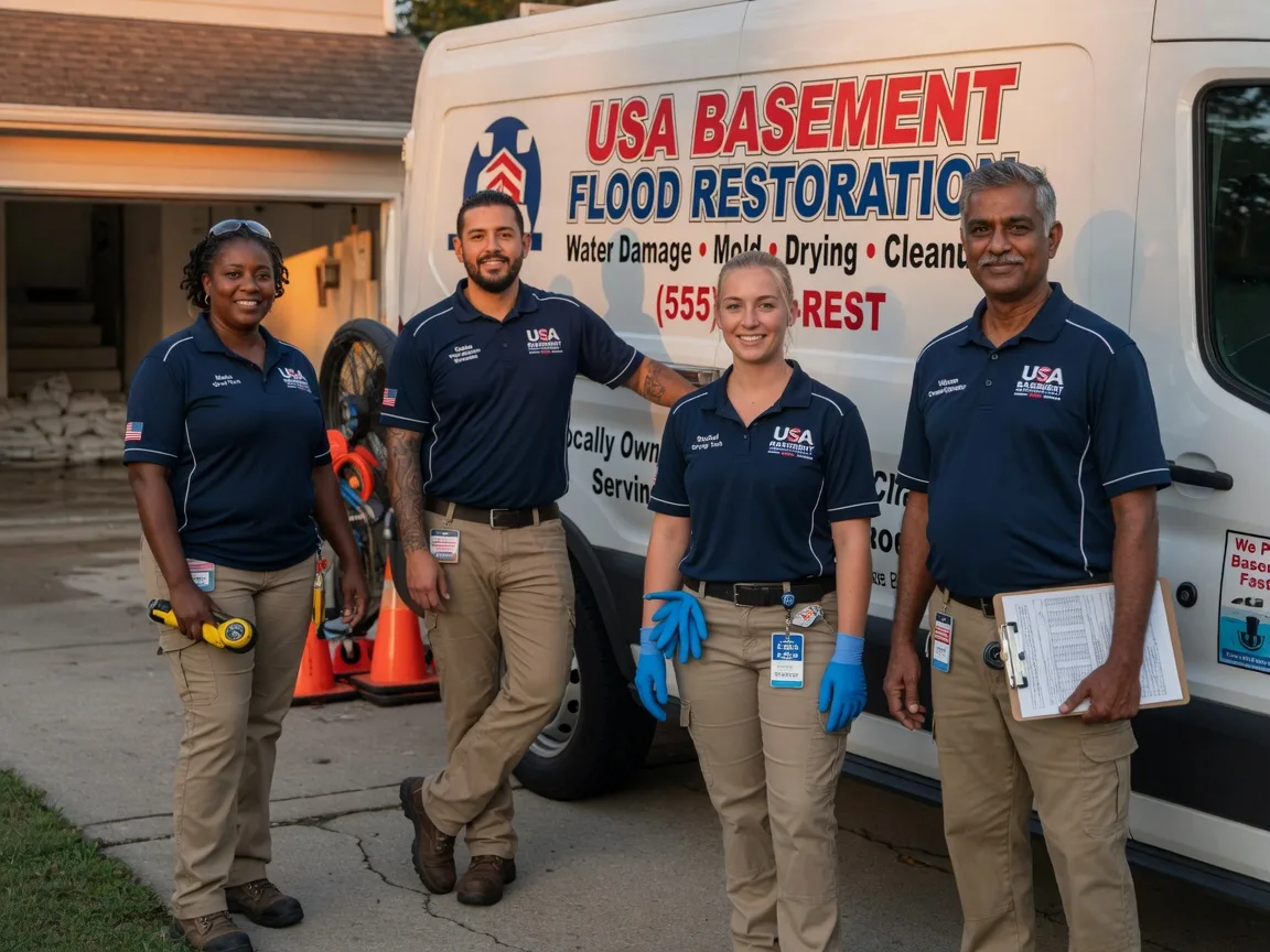 Basement Flood Cleanup company in Half Way, MO